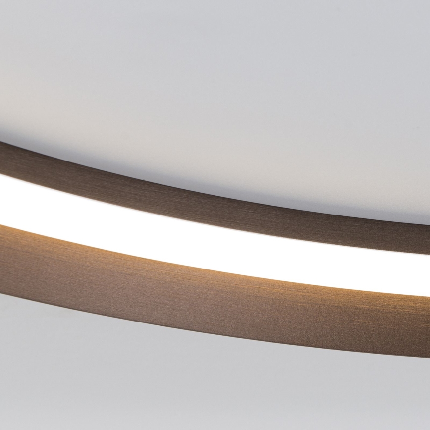 LED Dimbar taklampa MANTA LED/38W/230V 2700/3000/4000K diameter 45 cm brun