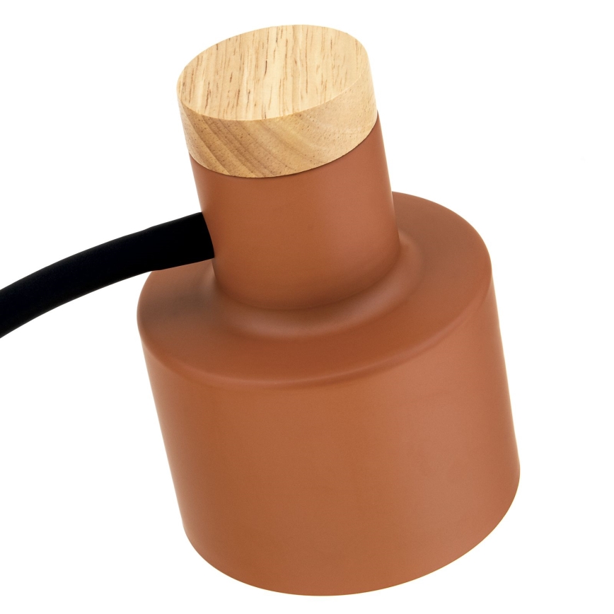 Golvslampa GILI 1xE27/40W/230V, tegelröd