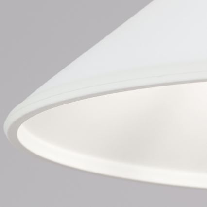 Ljuskrona med textilsladd GRADO 1xE27/60W/230V diameter 40 cm mässing