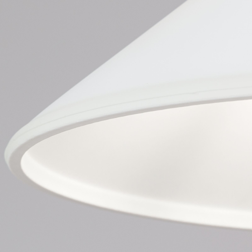 Ljuskrona med textilsladd GRADO 1xE27/60W/230V diameter 40 cm mässing