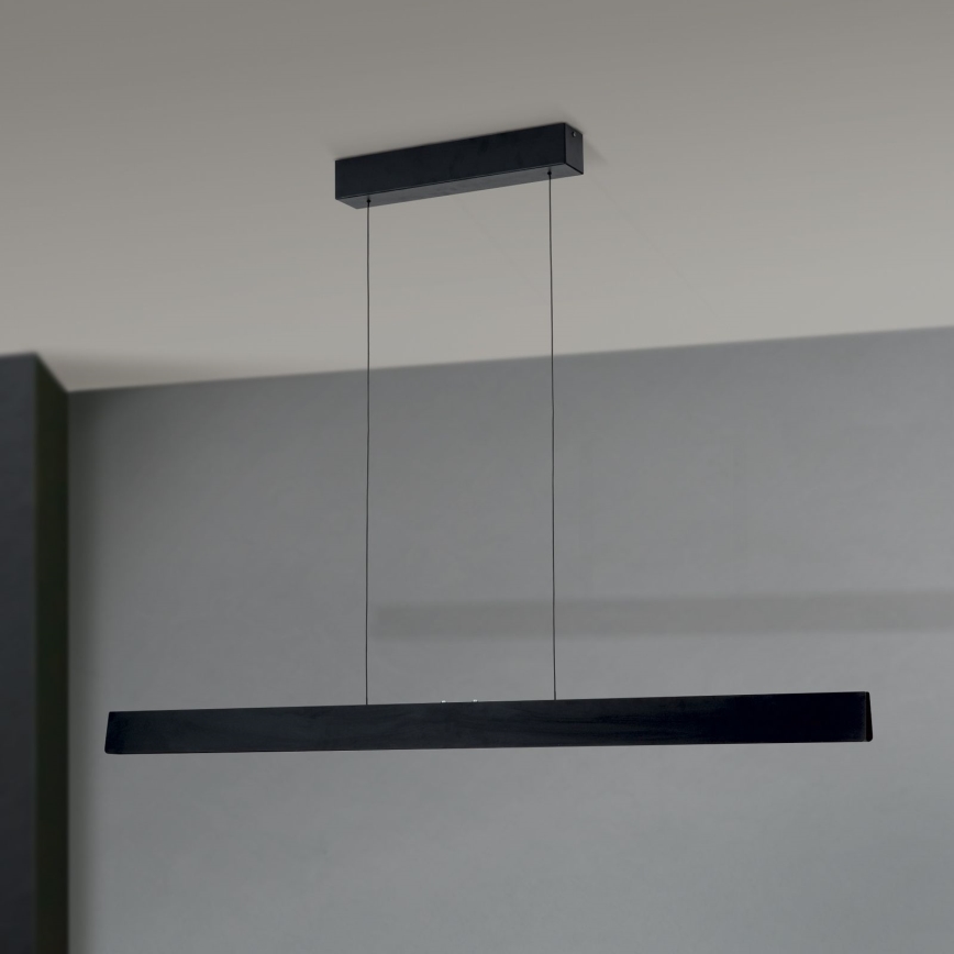 LED Dimbart taklampa TARA LED/44W/230V 2700/3800/4500/5700K svart