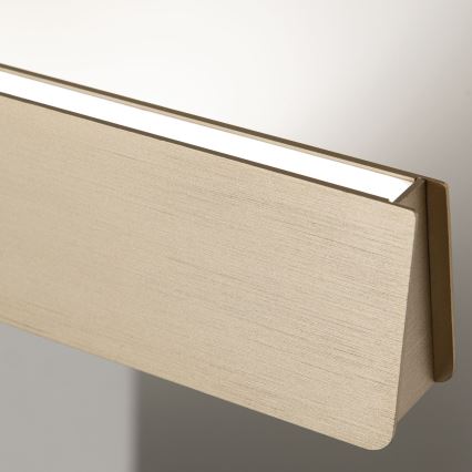 LED ljusreglerad ljuskrona på textilsladd TARA LED/44W/230V 2700/3800/4500/5700K guld