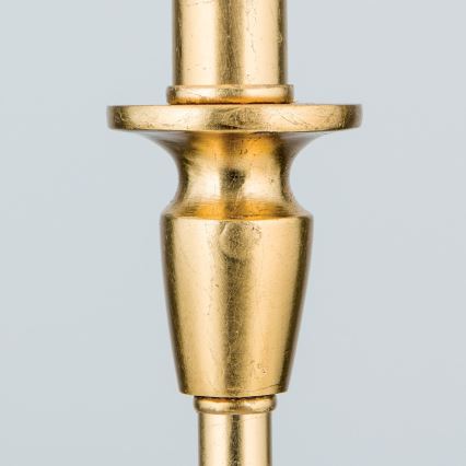 Bordslampa FONSA 1xE27/60W/230V 61 cm vit/guld