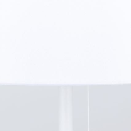 Bordslampa med USB-port LUDWIG 1xE27/40W/230V 50 cm vit