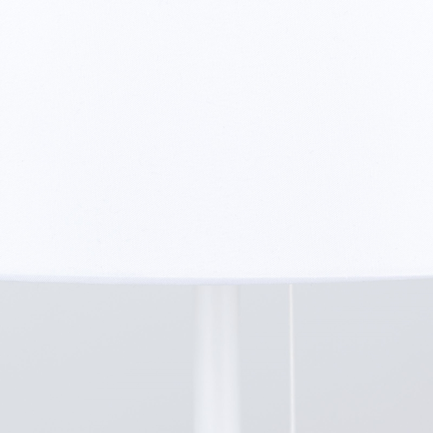 Bordslampa med USB-port LUDWIG 1xE27/40W/230V 50 cm vit