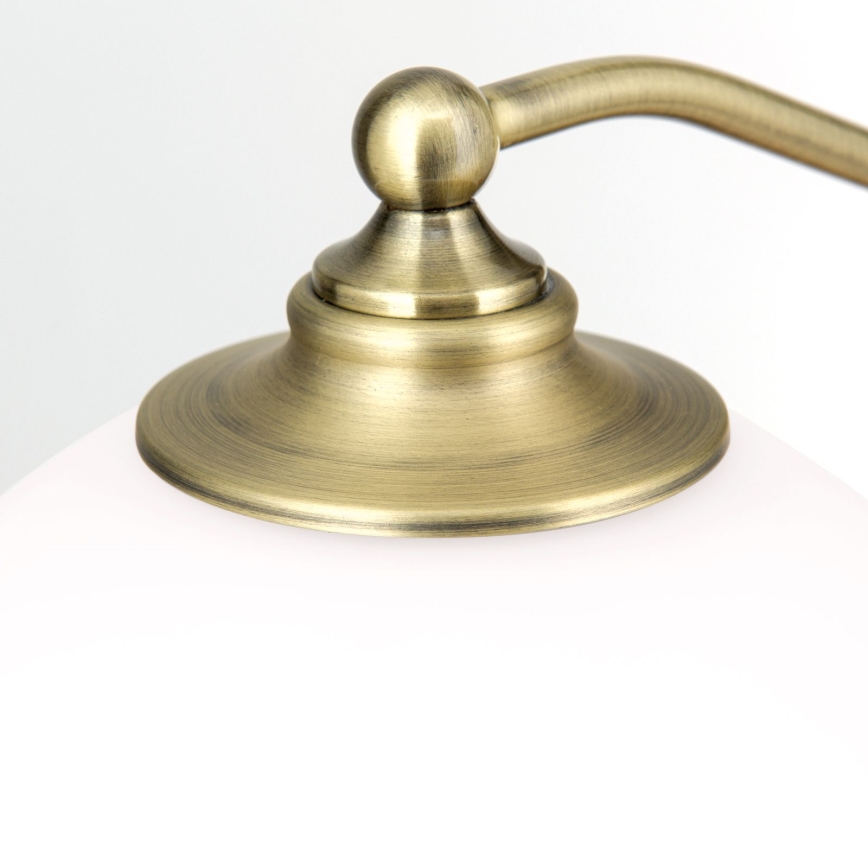 Bordslampa OLD LAMP 1xE27/40W/230V 65 cm vit/mässing