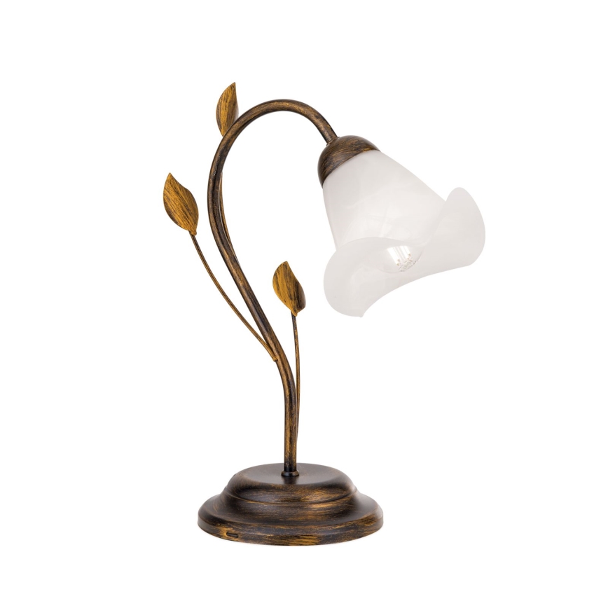 Bordslampa SISI 1xE14/40W/230V brons/patina