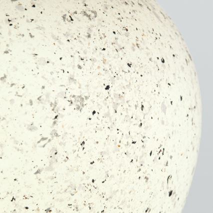 Bordslampa MASAI 1xE27/40W/230V keramik brun/beige
