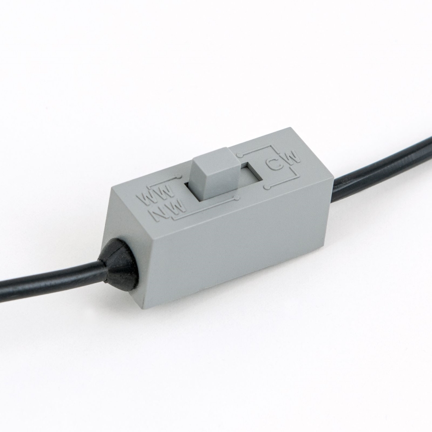 LED dimbar infälld armatur för badrum OFFICE LED/10W/230V 3000/4000/6000K Ø 9,5 cm UGR19 IP44 vit