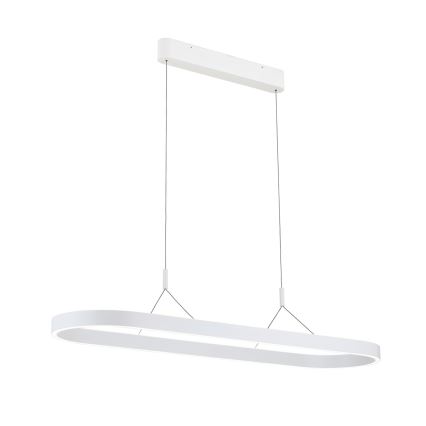 LED-pendel med vajer CARRARA LED/80W/230V 2700/3000/4000K vit