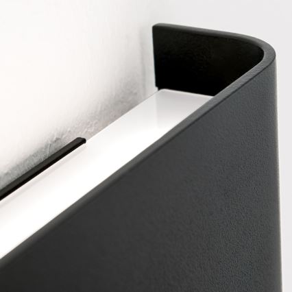 LED vägglampa ACCENT LED/14W/230V svart