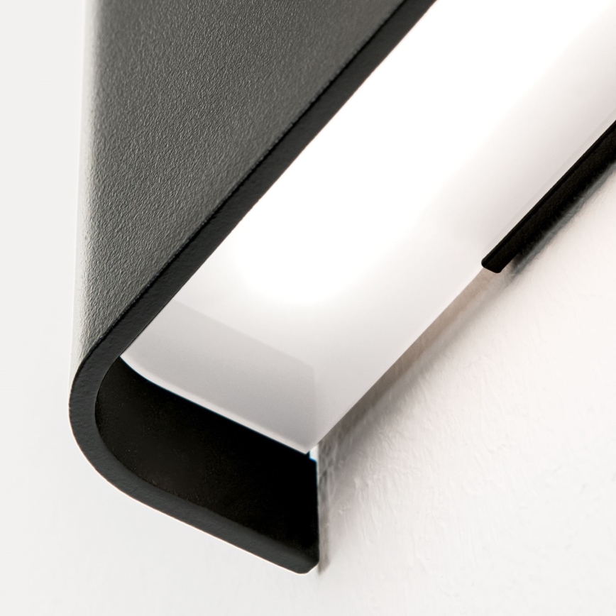 LED vägglampa ACCENT LED/14W/230V svart