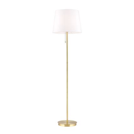 Golvlampa LUDWIG 1xE27/40W/230V vit/guld