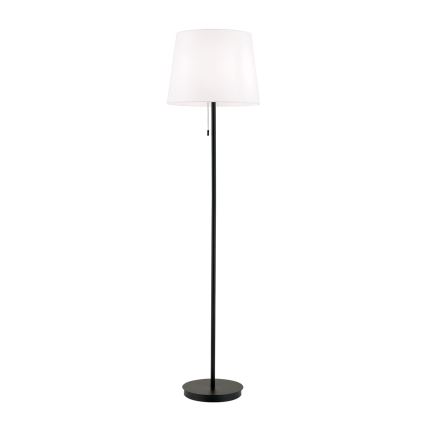 Golvlampa LUDWIG 1xE27/40W/230V vit/svart