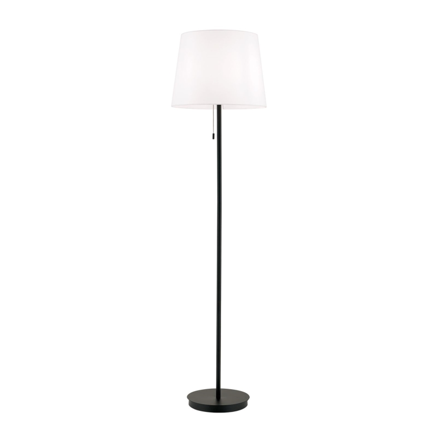Golvlampa LUDWIG 1xE27/40W/230V vit/svart