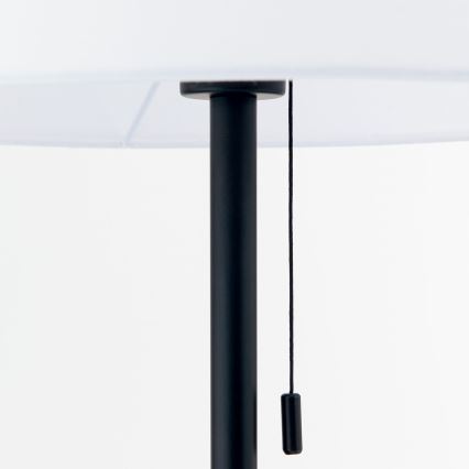 Golvlampa LUDWIG 1xE27/40W/230V vit/svart