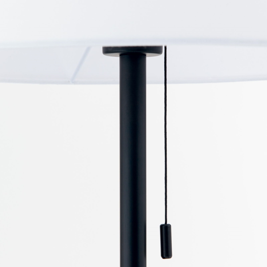 Golvlampa LUDWIG 1xE27/40W/230V vit/svart