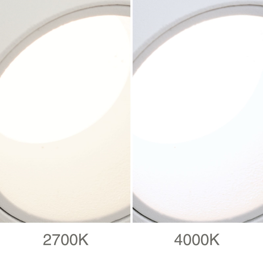 LED dimbar uppladdningsbar touchstyrd väggspot LUXY LED/1W/5V 2200 mAh 2700/3000/4000K vit