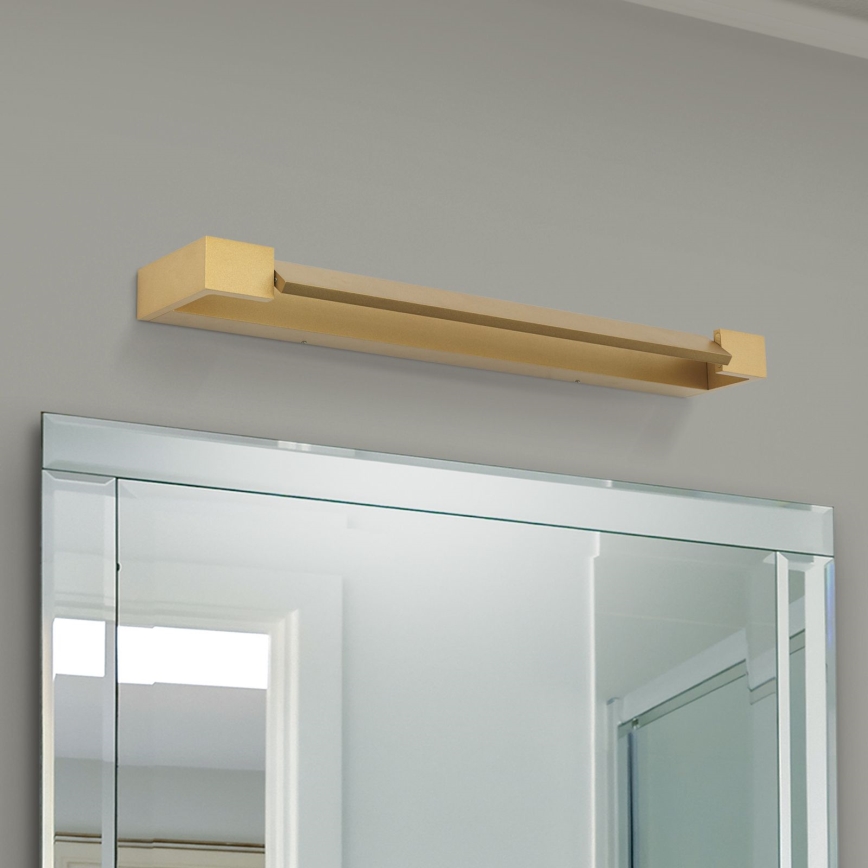 Badrumsspegel med LED-belysning MARILYN LED/18W/230V 60 cm IP44 guld