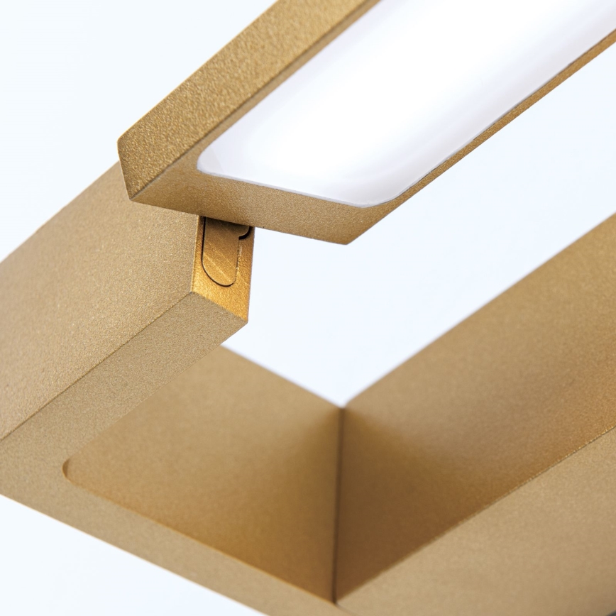 Badrumsspegel med LED-belysning MARILYN LED/18W/230V 60 cm IP44 guld