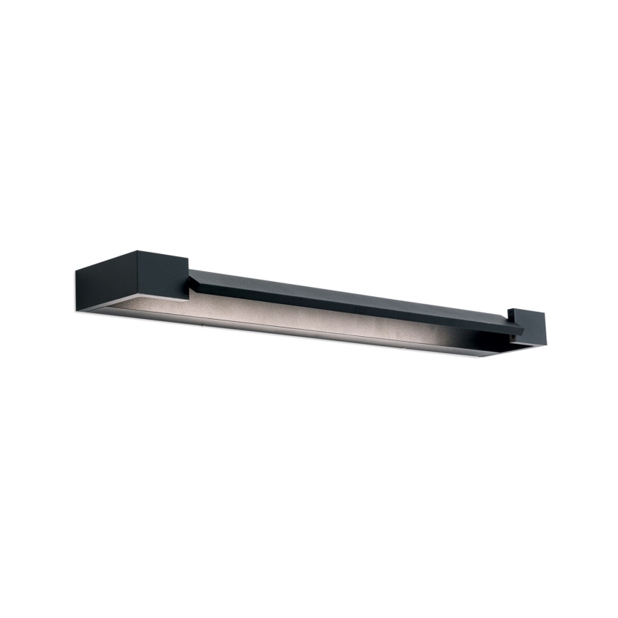 Badrumsspegel med LED-belysning MARILYN LED/18W/230V 60 cm IP44 svart