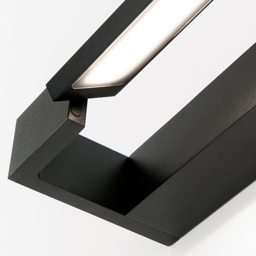 Badrumsspegel med LED-belysning MARILYN LED/18W/230V 60 cm IP44 svart