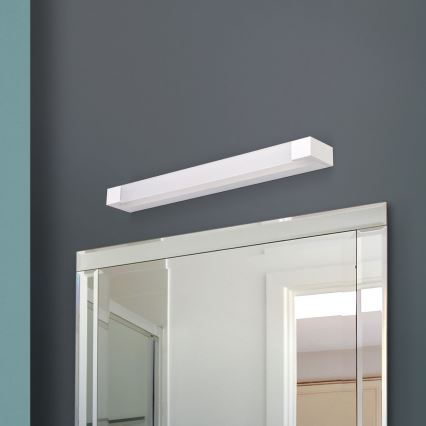 Badrumsspegel med LED-belysning MARILYN LED/21W/230V 57 cm IP44 vit