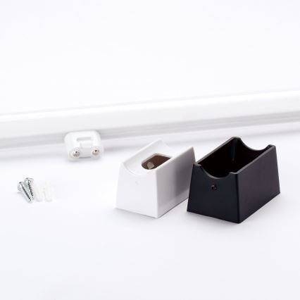 LED väggbelysning VISAGIST 1xS14d/8W/230V svart