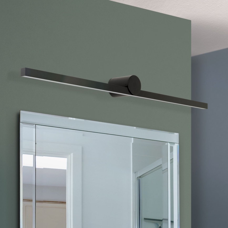 Badrumsspegel med LED-belysning BEAUTY LED/24W/230V 101 cm IP54 svart
