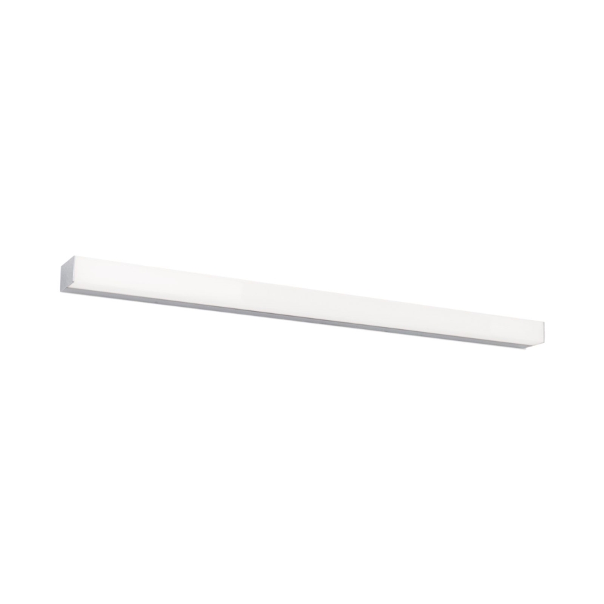 Badrumsspegel med LED-belysning HORIZON LED/18W/230V 3000/4000K 90 cm IP44 silver