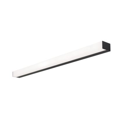 Badrumsspegel med LED-belysning HORIZON LED/18W/230V 3000/4000K 90 cm IP44 svart