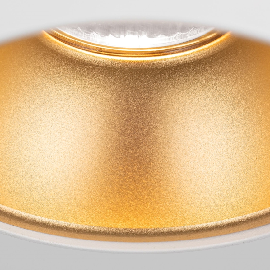 Spotlight STARLIGHT 1xGU10/50W/230V vit/guld