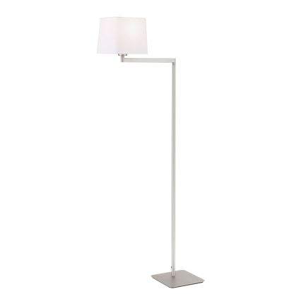 Golvlampa CARLTON 1xE27/40W/230V vit/matt krom