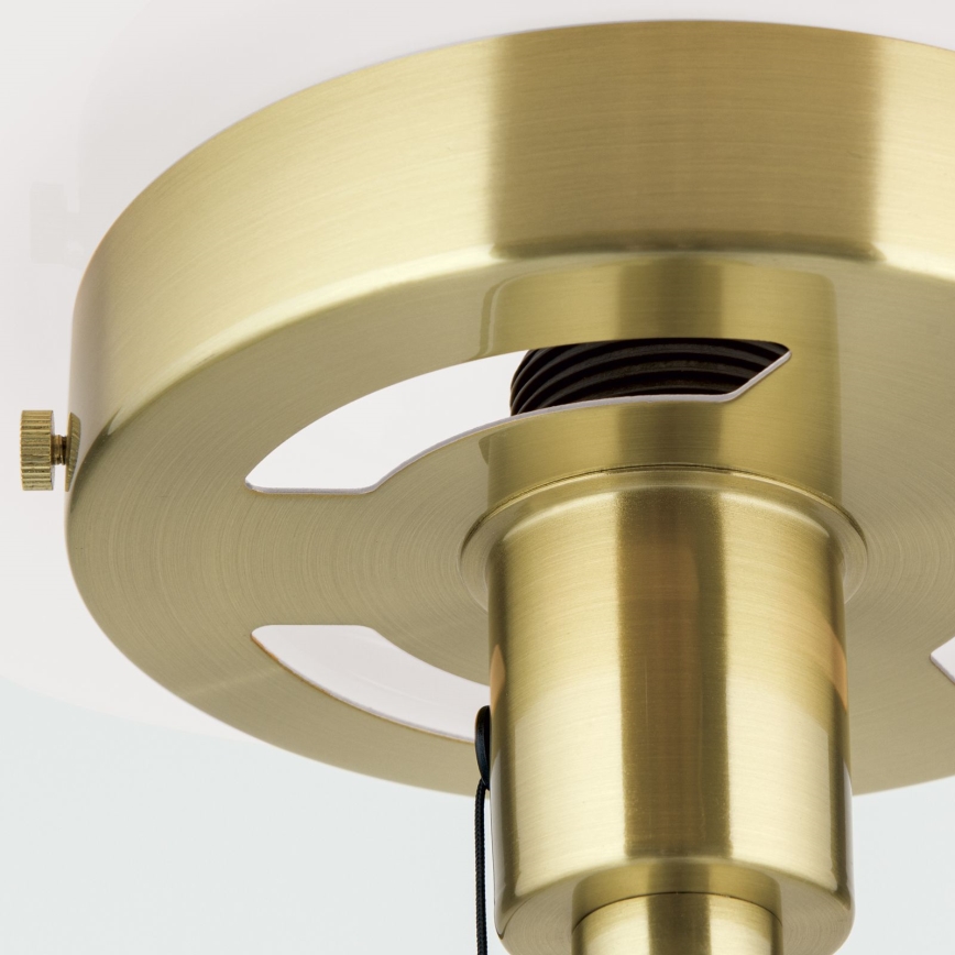 Golvlampa SPARTA 1xE27/40W/230V guld/svart