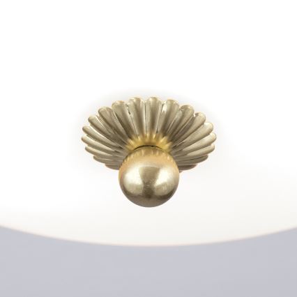 Taklampa EMPIRA 2xE27/40W/230V Ø 35,5 cm, mässing