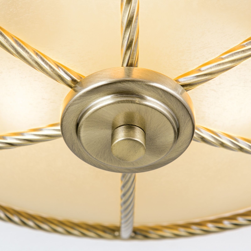 Taklampa MAURO, 3 x E27 (max 60 W), 230 V, Ø 42 cm, brons