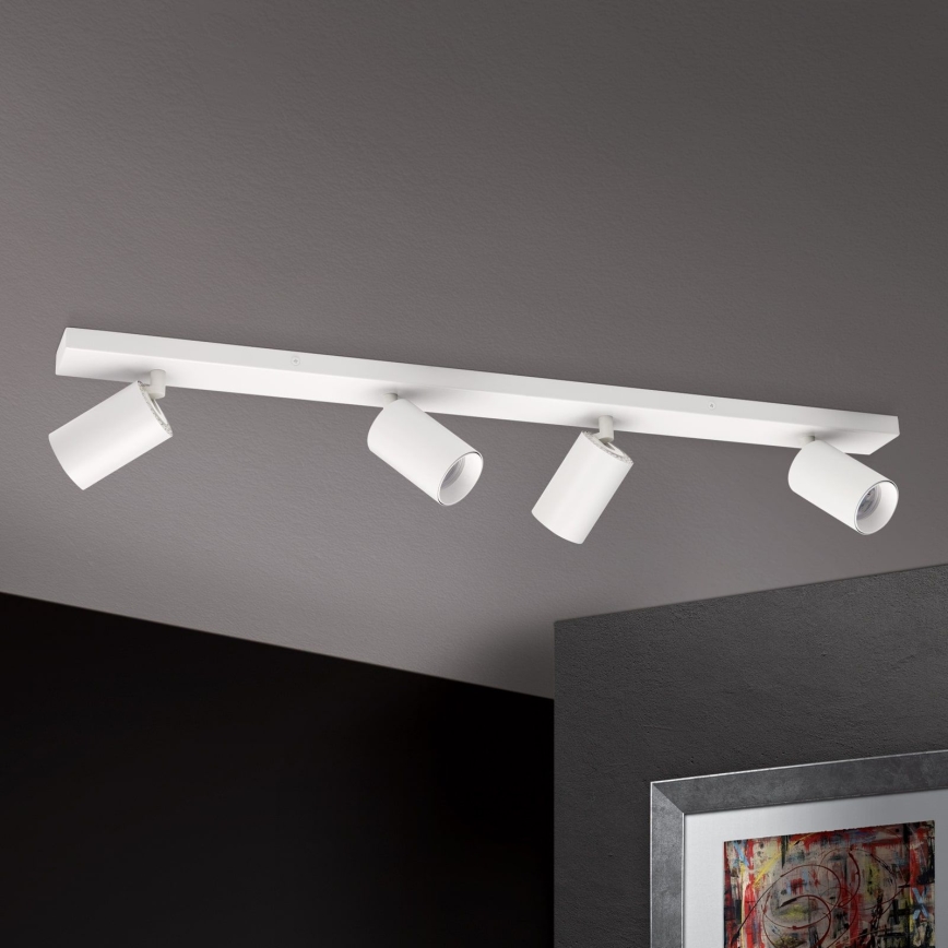 Spotlampa SEAN 4xGU10/13W/230V vit