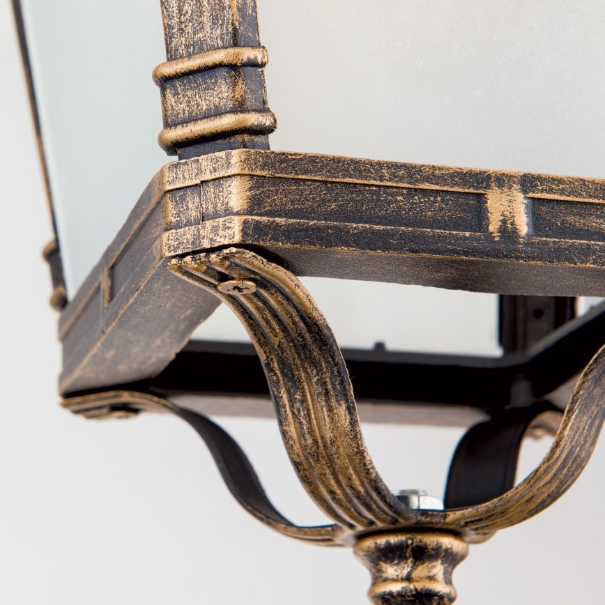 Utomhuspendel AIKO 1xE27/60W/230V IP23 brons/patina