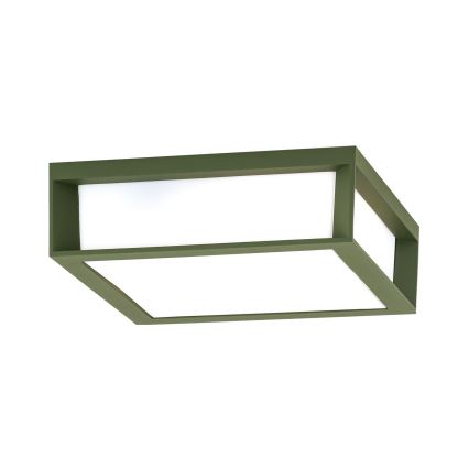 Utomhuslampa HENRY 2xE27/15W/230V IP44 grön