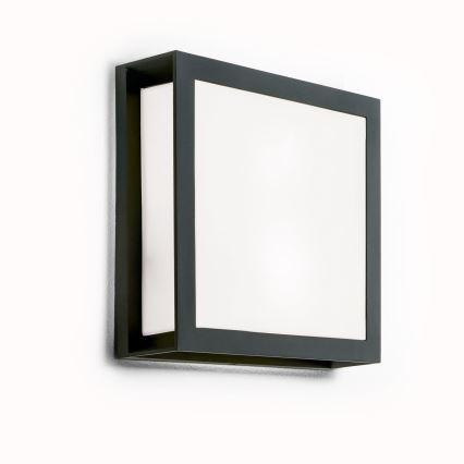 Utomhusarmatur HENRY 2xE27/15W/230V IP44 antracit