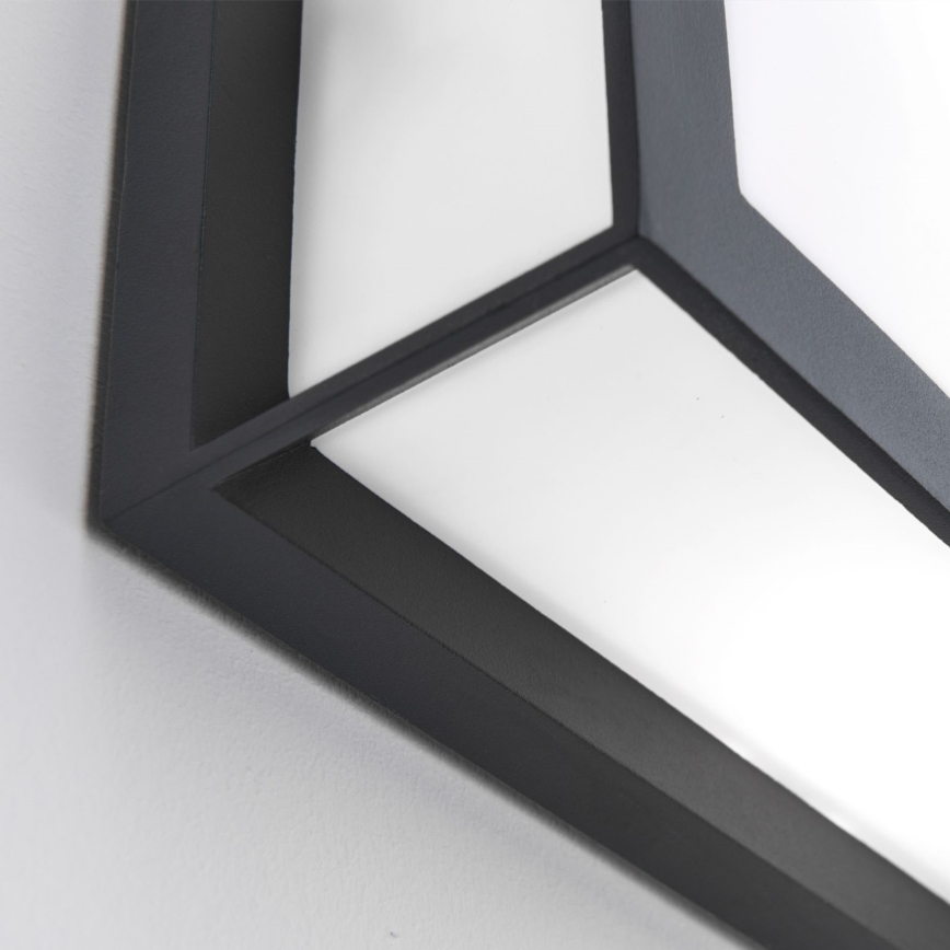 Utomhusarmatur HENRY 2xE27/15W/230V IP44 antracit