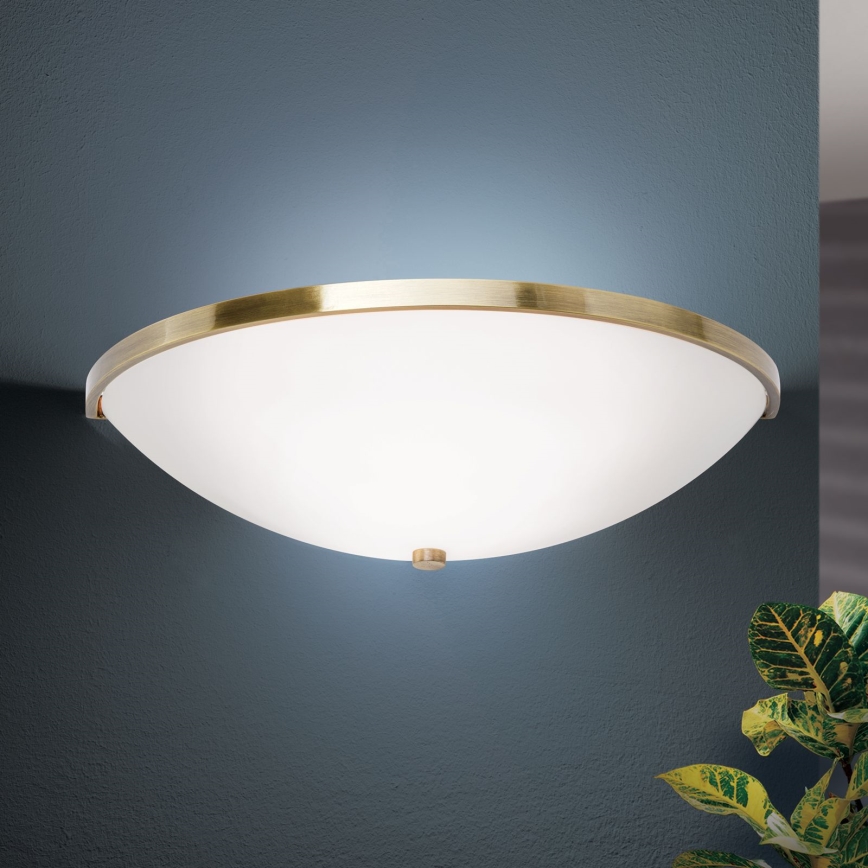 Vägglampa AIDA 1xE14/40W/230V brons/patina