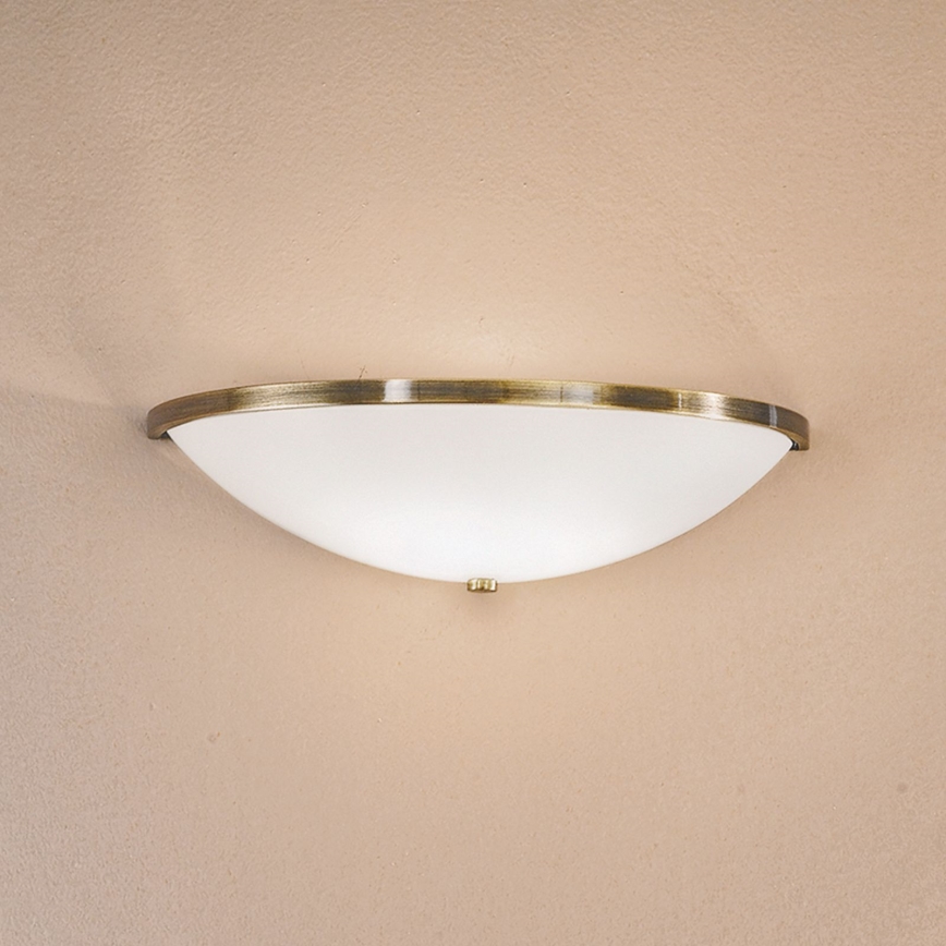 Vägglampa AIDA 1xE14/40W/230V brons/patina