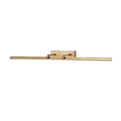 LED tavelbelysning PUBLIO LED/15W/230V 75 cm guld/patina
