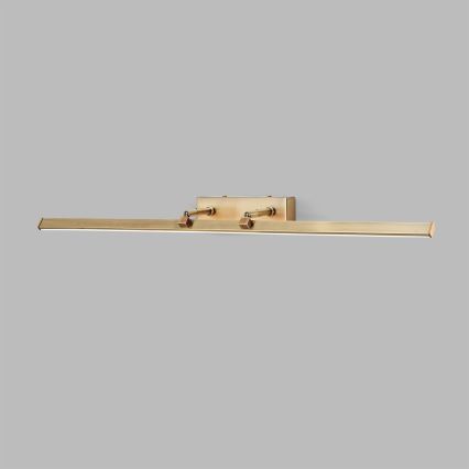 LED tavelbelysning PUBLIO LED/15W/230V 75 cm guld/patina