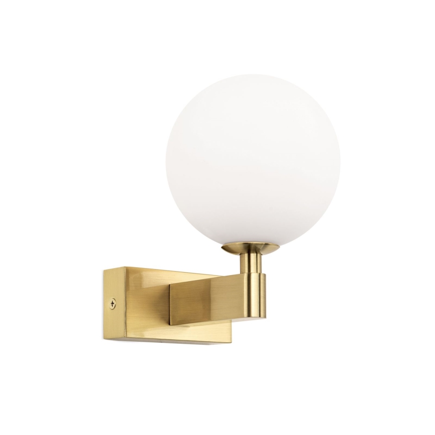 Vägglampa för badrum MARA 1xG9/20W/230V IP44 guld