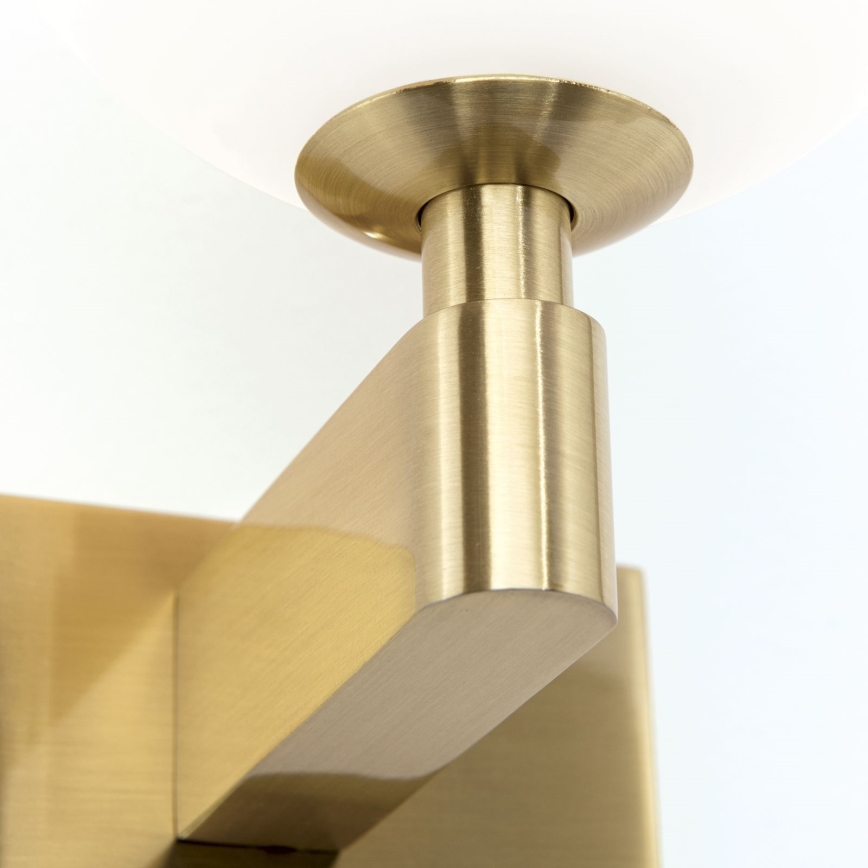 Vägglampa för badrum MARA 1xG9/20W/230V IP44 guld