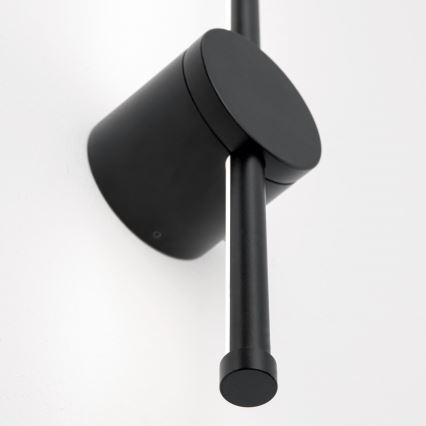 Badrumsspegel med LED-belysning FERDINAND LED/12W/230V IP54 svart