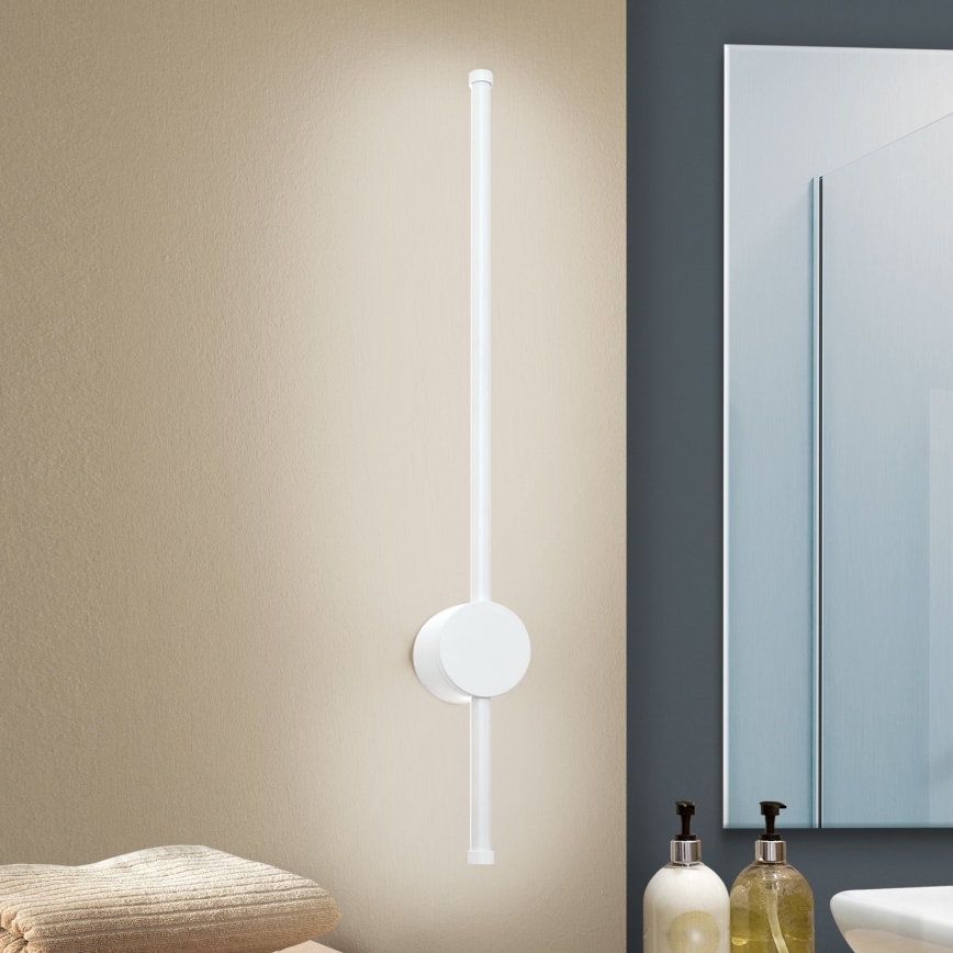 Badrumsspegel med LED-belysning FERDINAND LED/12W/230V IP54 vit