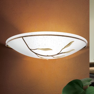 Orion WA 2-943/1 - Vägglampa LUCA 1xE27/60W/230V brons/patina